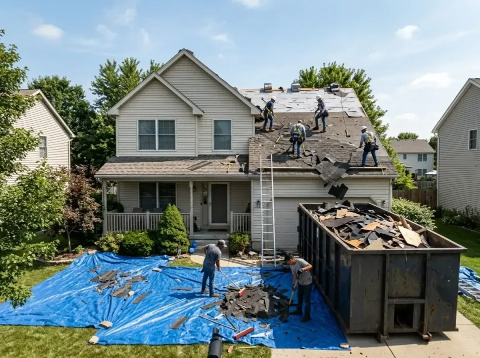 roof-replacement-debris-remova-004 — frequently asked questions, Cheapest Dumpster Rentals in Troy, OH